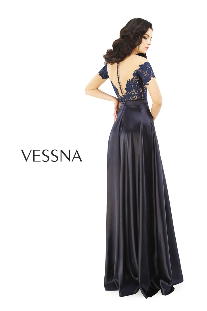 Синее платье Vessna