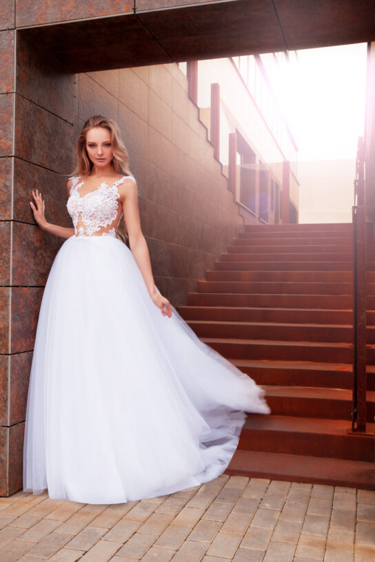 Нежное свадебное платье. Nataly #1822